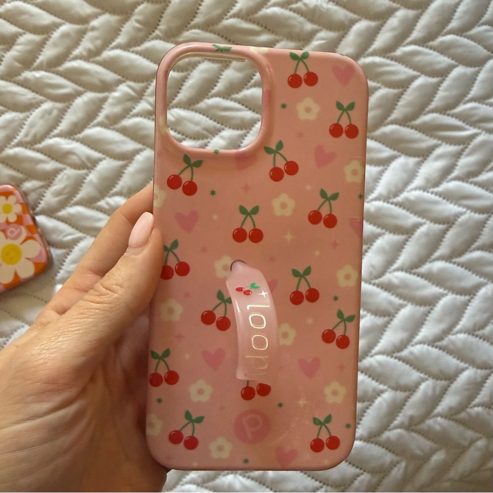 Loopy iPhone 14/13 Case - Cherry Cute x Krista Horton Collection